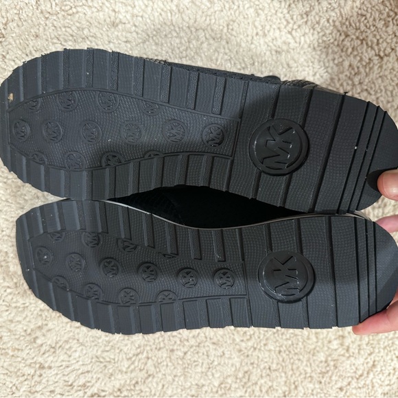 Michael Kors Black Knit Sneakers - Picture 3 of 3